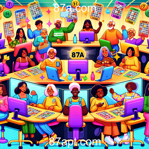 Descubra o Bingo Online no 87a.com